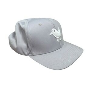 Bad‎ Birdie Hat Gray Bird Logo Golf Cap Active Snapback Lightweight FLAWS